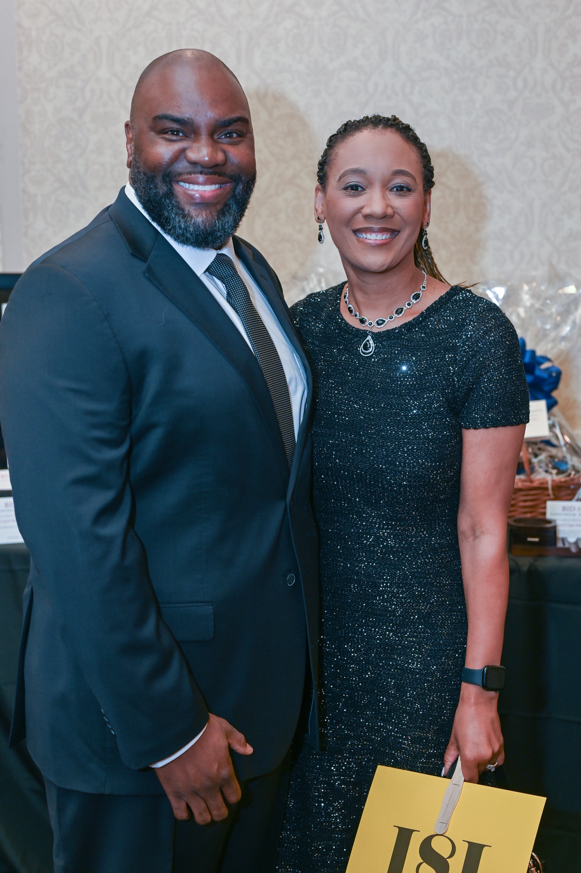 A moment from the Evening for the Future fundraising gala