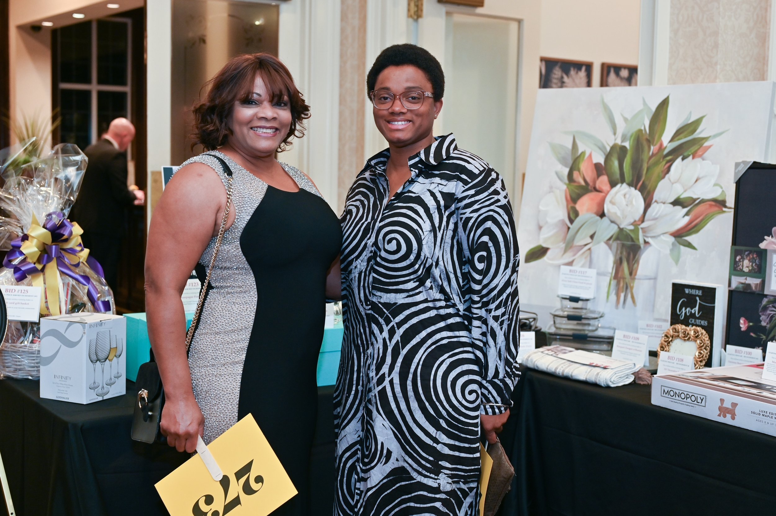 A moment from the Evening for the Future fundraising gala