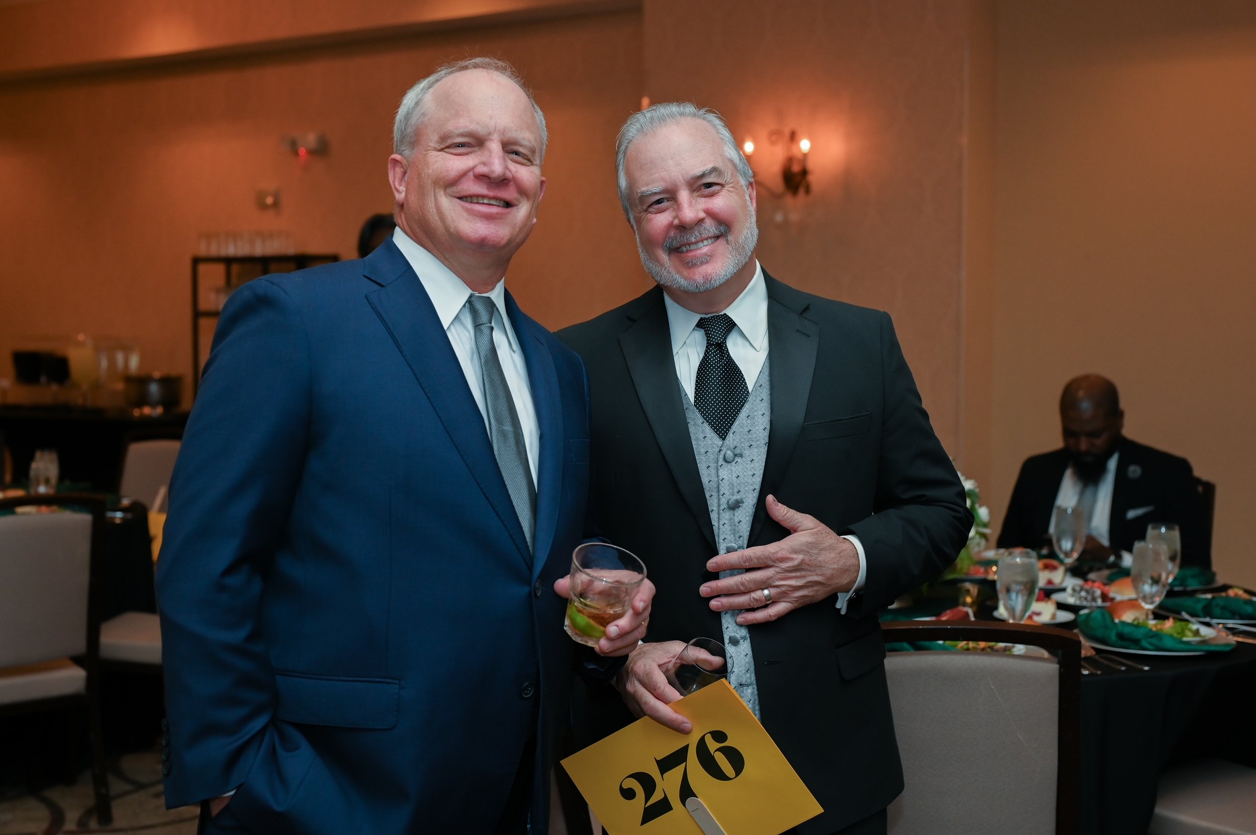 A moment from the Evening for the Future fundraising gala