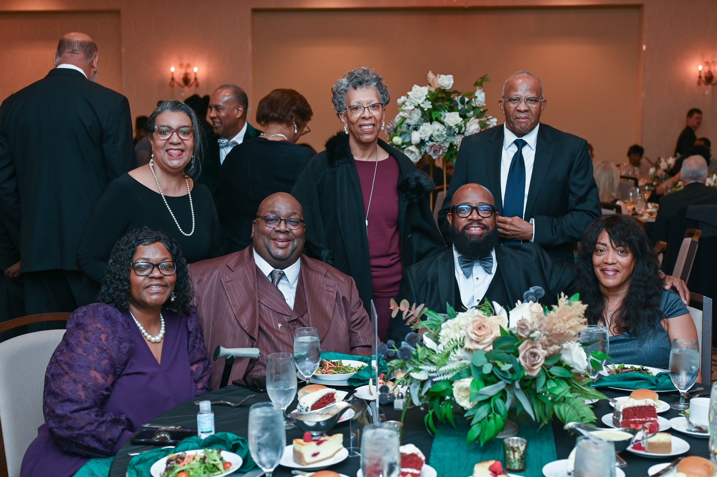 A moment from the Evening for the Future fundraising gala