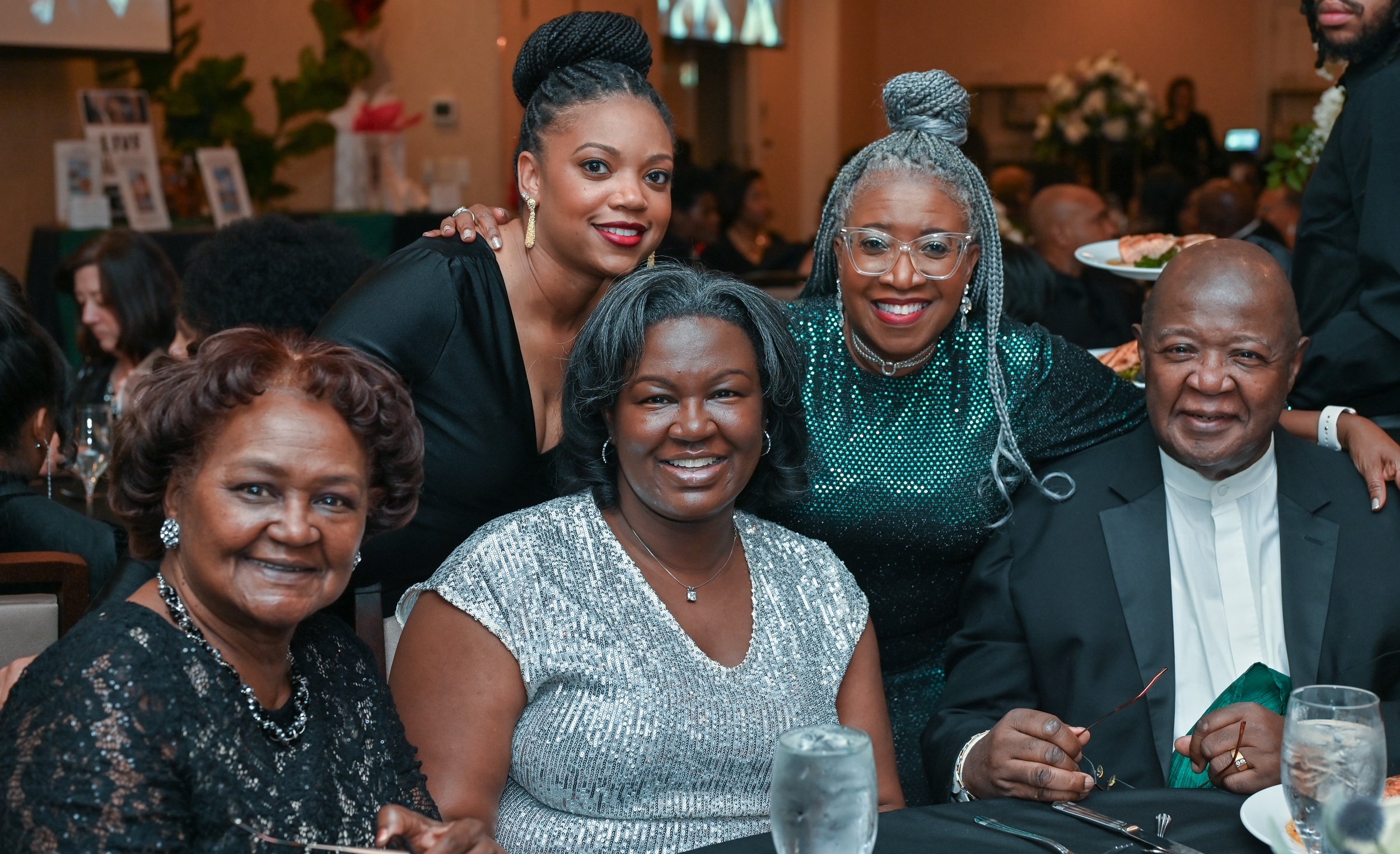 A moment from the Evening for the Future fundraising gala
