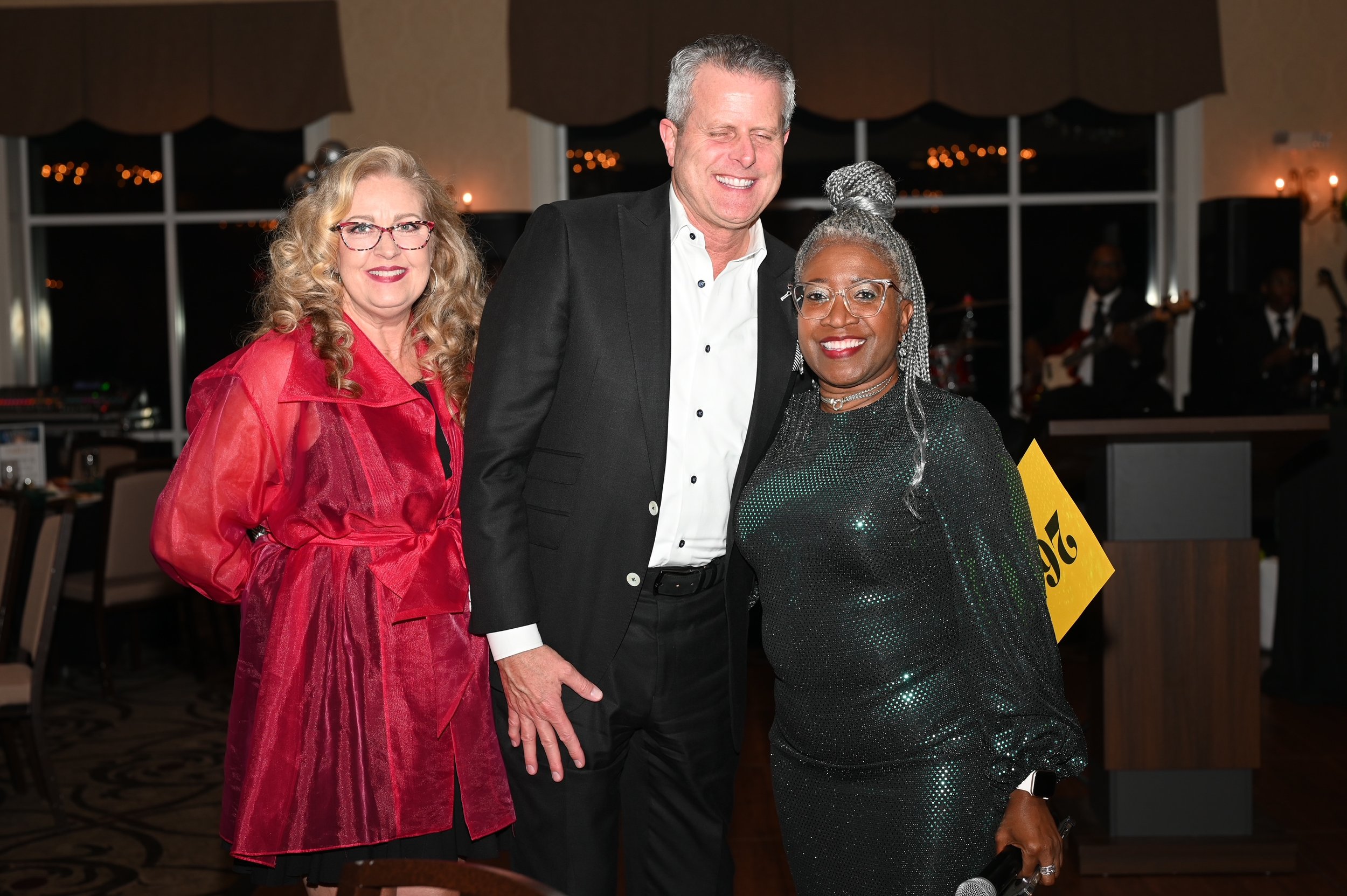 A moment from the Evening for the Future fundraising gala