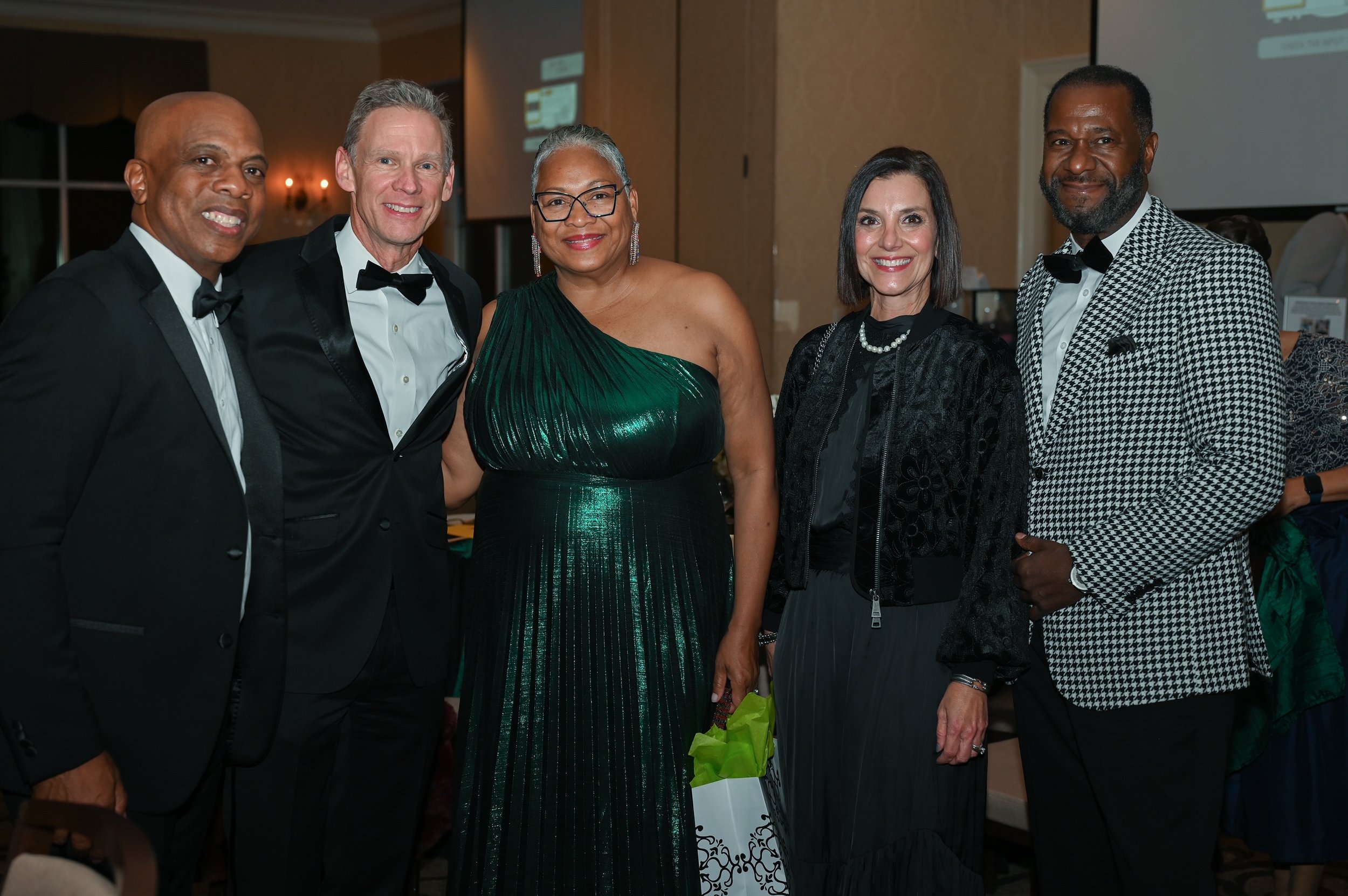 A moment from the Evening for the Future fundraising gala