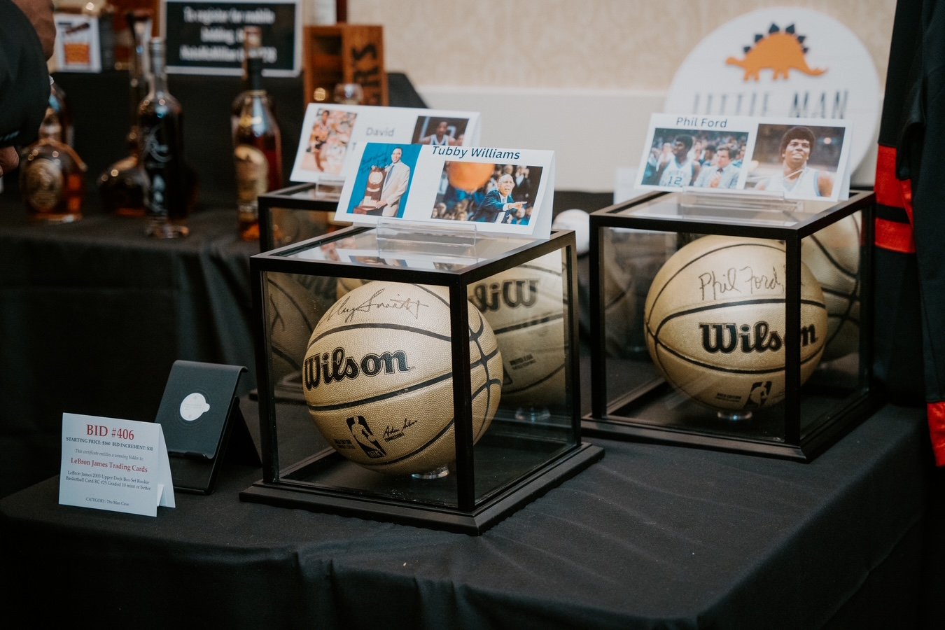 A moment from the Evening for the Future fundraising gala