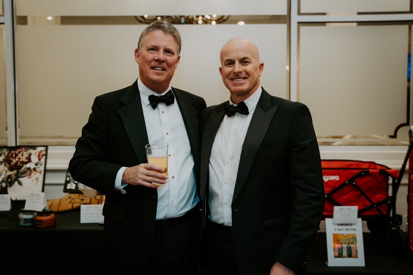 A moment from the Evening for the Future fundraising gala