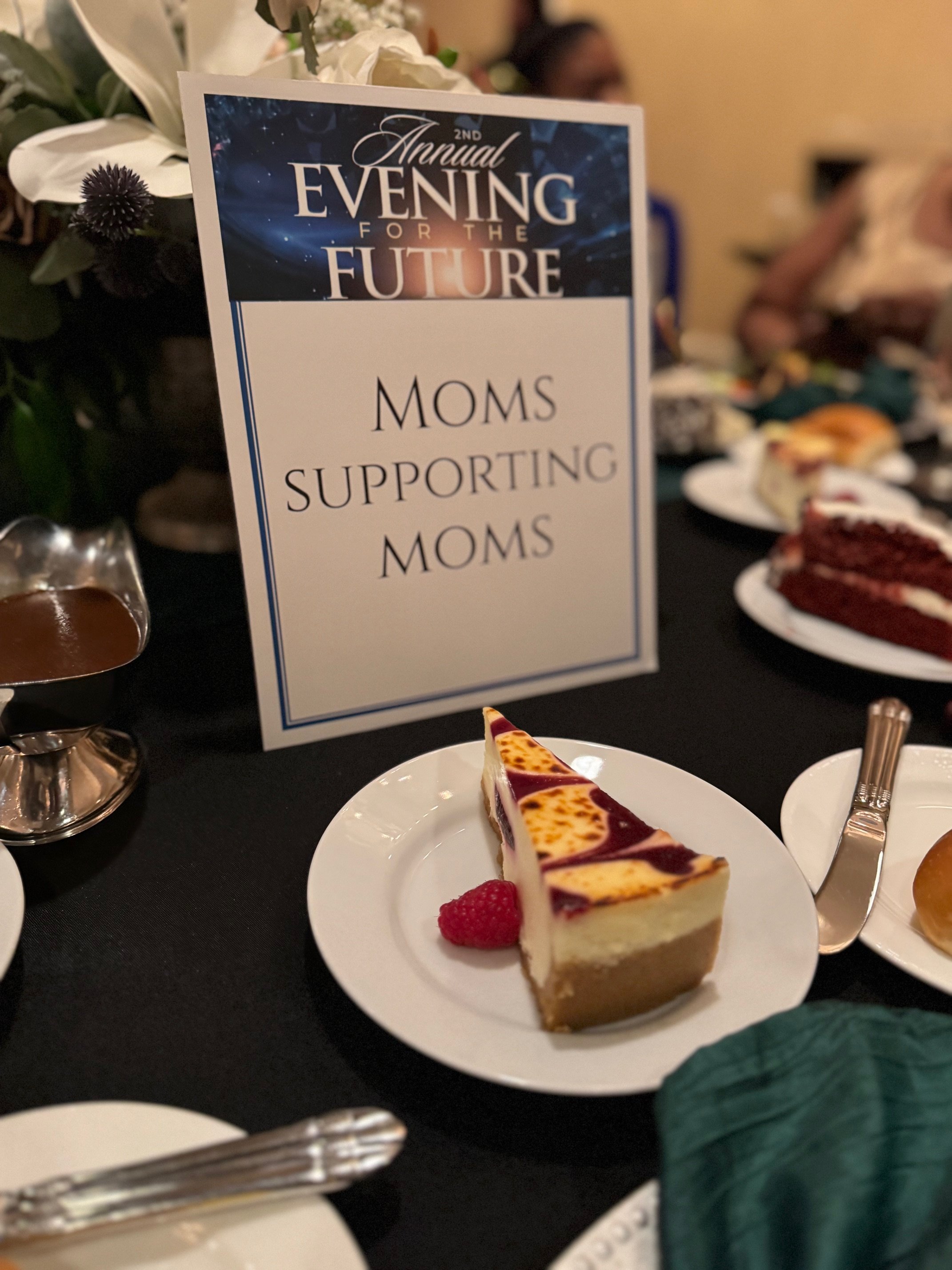 A moment from the Evening for the Future fundraising gala