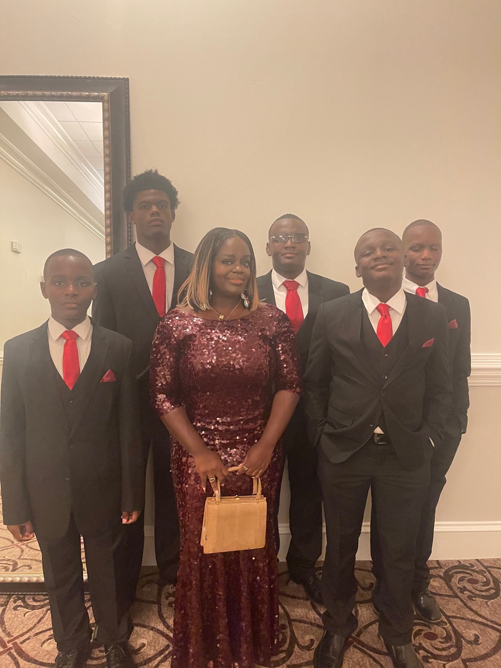 A moment from the Evening for the Future fundraising gala