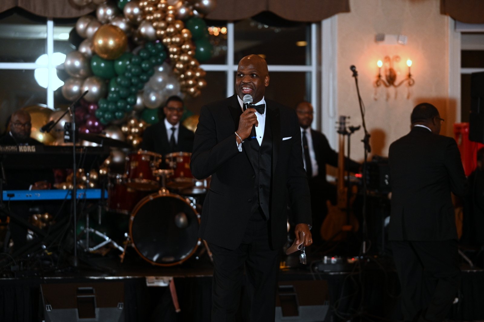 A moment from the Evening for the Future fundraising gala