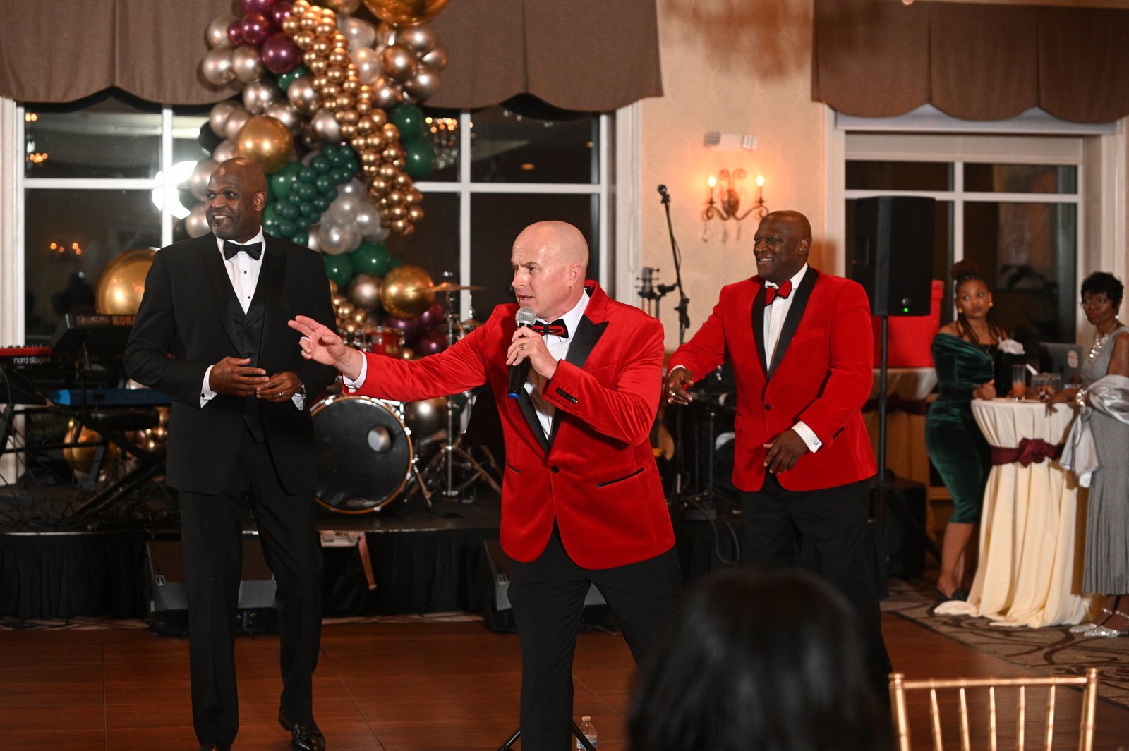 A moment from the Evening for the Future fundraising gala