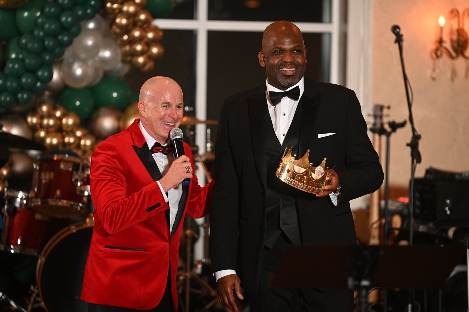 A moment from the Evening for the Future fundraising gala