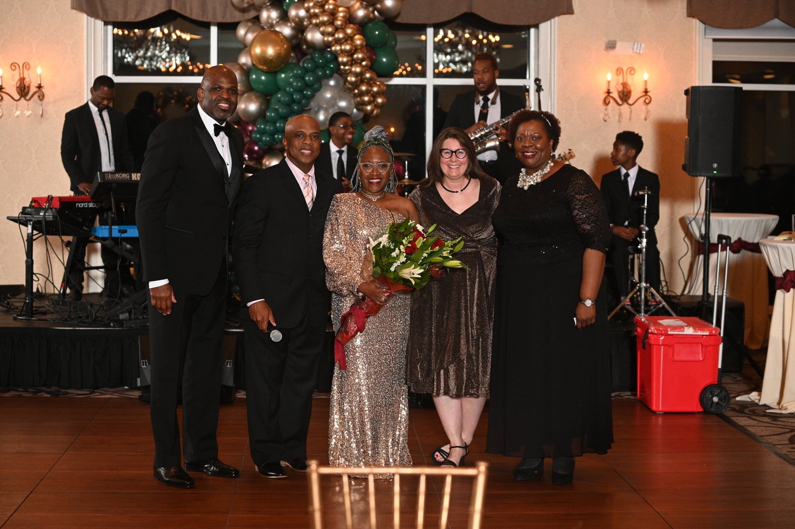 A moment from the Evening for the Future fundraising gala