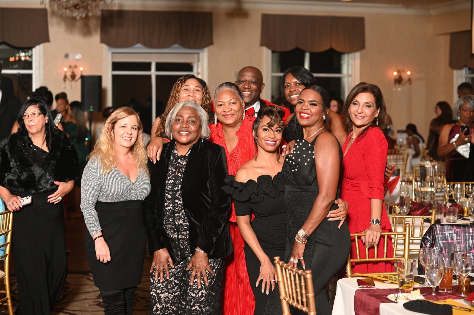 A moment from the Evening for the Future fundraising gala
