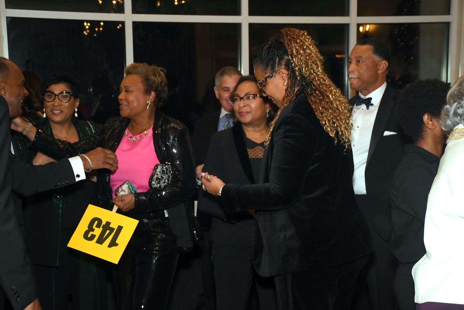 A moment from the Evening for the Future fundraising gala