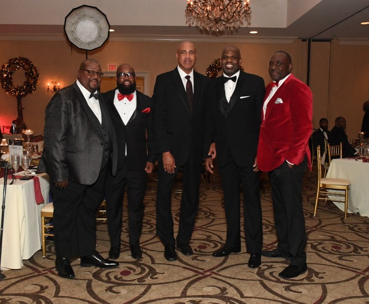A moment from the Evening for the Future fundraising gala