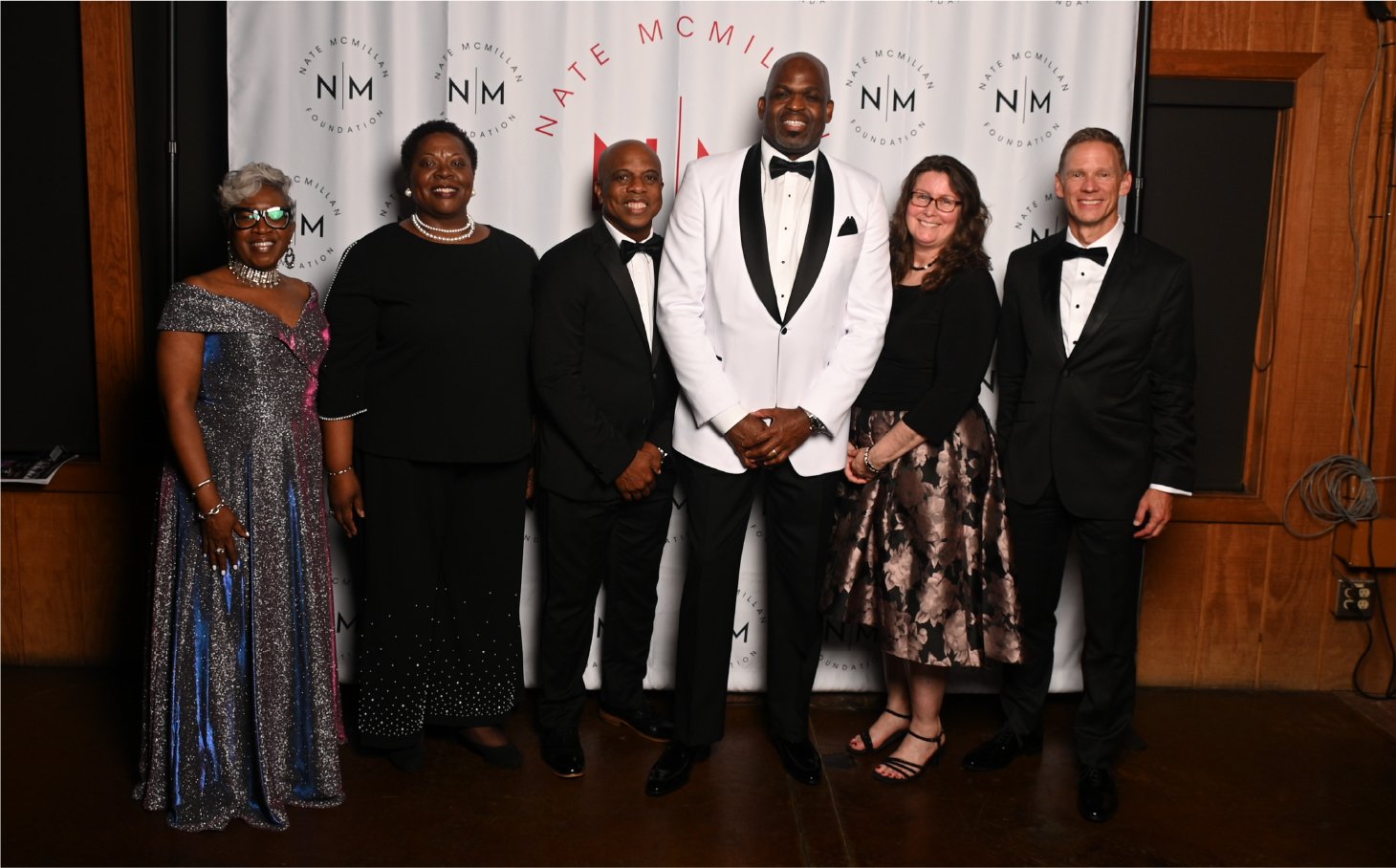 The Nate McMillan Foundation team together